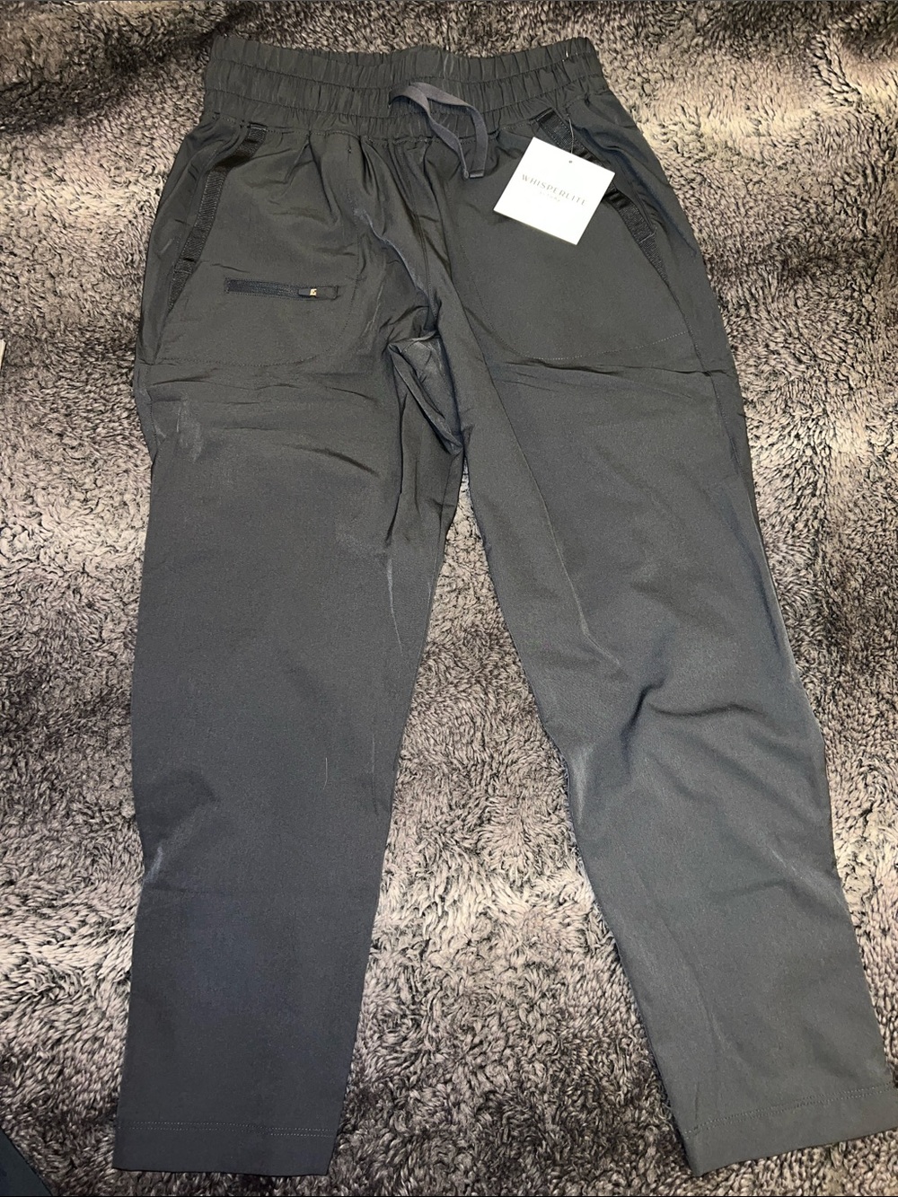 Maurices Black Straight Leg Jogger Pants
